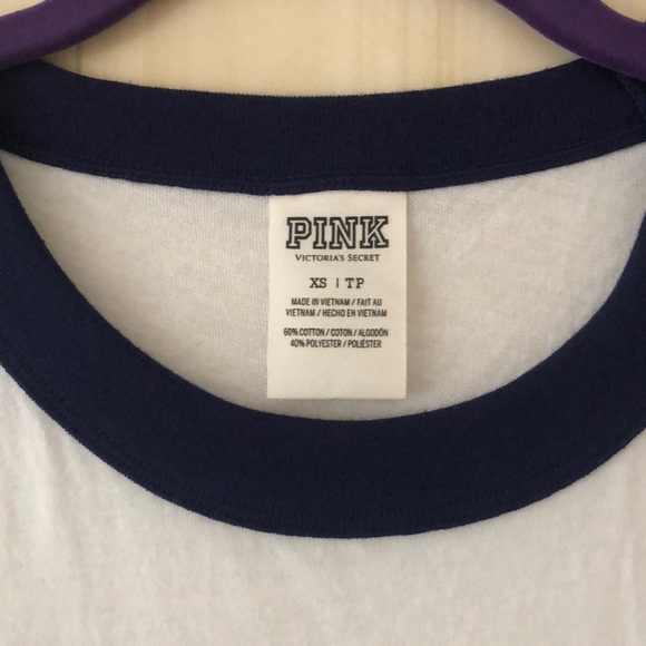 VS Pink Good Vibes T-Shirt - Picture 2 of 2